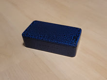 Load image into Gallery viewer, Royal Blue Crackle 1590B Pick Box
