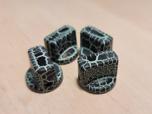 Load image into Gallery viewer, Aqua Crackle knobs
