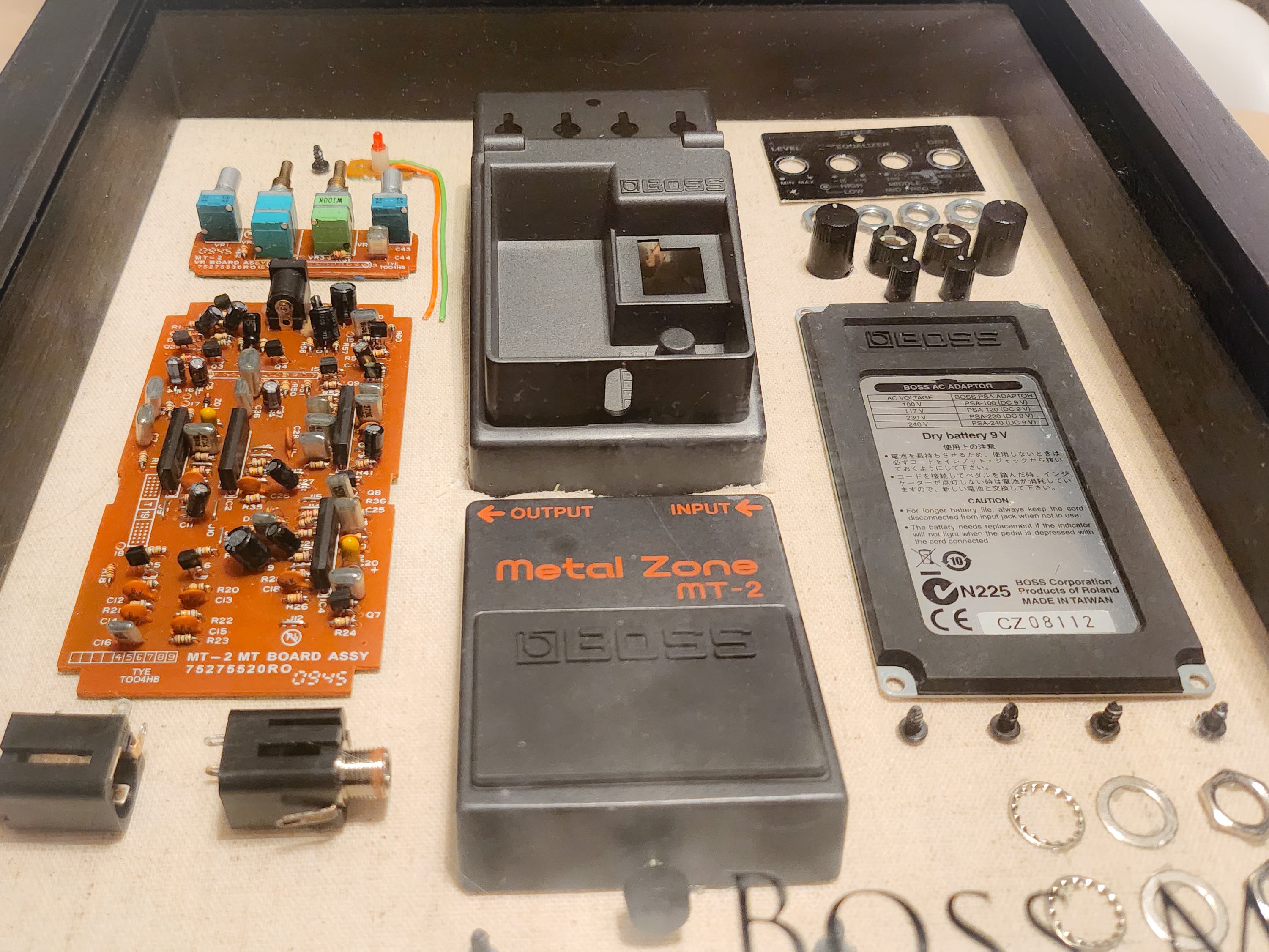 Exploded Boss MT-2