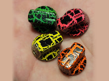 Load image into Gallery viewer, Neon Crackle knobs
